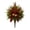 Christmas Tree Urn Fillers LED, variant on Artificial Cedar Needle Ground Stake with LED Lights, Pre-Lit Christmas Outdoor Pathway Decor, Red Berries Pine Cones, Garden Stake Lights Porch Patio,1pcs