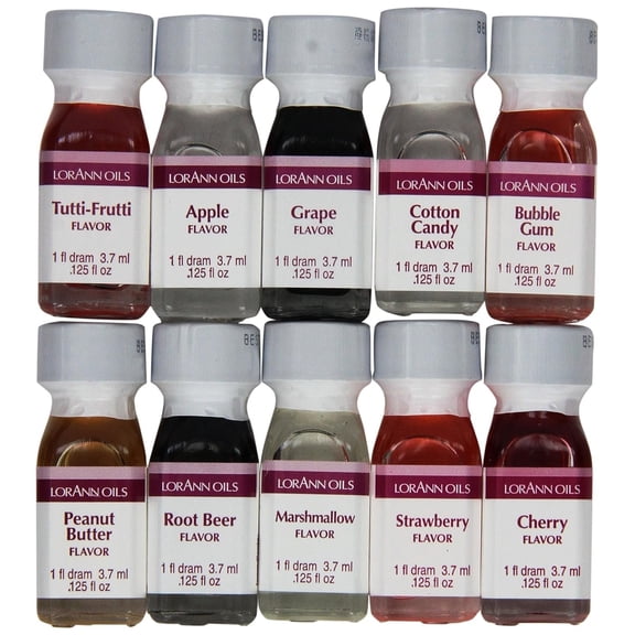 Lorann Oils 1 Dram Childrens Favorite 10 Pack