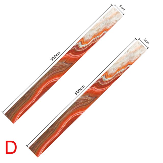 CAROOTU Self Adhesive Wall Seam Line Sticker Waterproof Floor Crevice Line Sticker Decoration Tape
