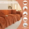 thumbnail image 4 of ANMINY Ultra Soft Chenille Couch Cover with Tassels, Machine Washable Multi - Use Sofa Blanket Cover, 4 of 7