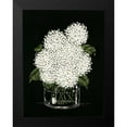 thumbnail image 2 of Hollihocks Art 12x14 Black Modern Framed Museum Art Print Titled - Hydrangea in Vase, 2 of 5