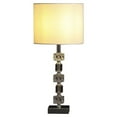 thumbnail image 4 of 20â€ Luxurious Crystal And Steel Table Lamp, 4 of 4
