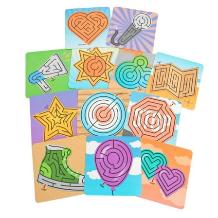 Really Good Stuff Social Skills Labyrinths and Mazes ? Set of 12