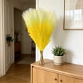 thumbnail image 4 of 20Pcs Artificial Pampas Grass 55cm Faux Dried Flowers Bouquet for Home Decor Wedding Centerpiece Boho Floral Arrangement Living Room Bedroom Dining Room Entryway Vase Filler Natural Reeds Stems, 4 of 6