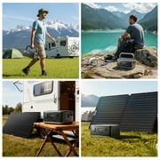 ALLPOWERS VOLIX P300 256Wh Portable Power Station, 300W AC Output, 100W USB-C, LiFePO4 Battery Solar Generator for Camping, RV, Travel, Home Backup & Emergency Use