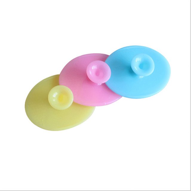 Depurador facial Vhermosa exfoliantes de silicona suave almohadilla de limpieza facial color aleatorio