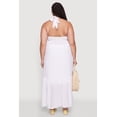 thumbnail image 4 of Womens Plus Size Chic Smocked Back Halter Maxi Sundress, 4 of 4