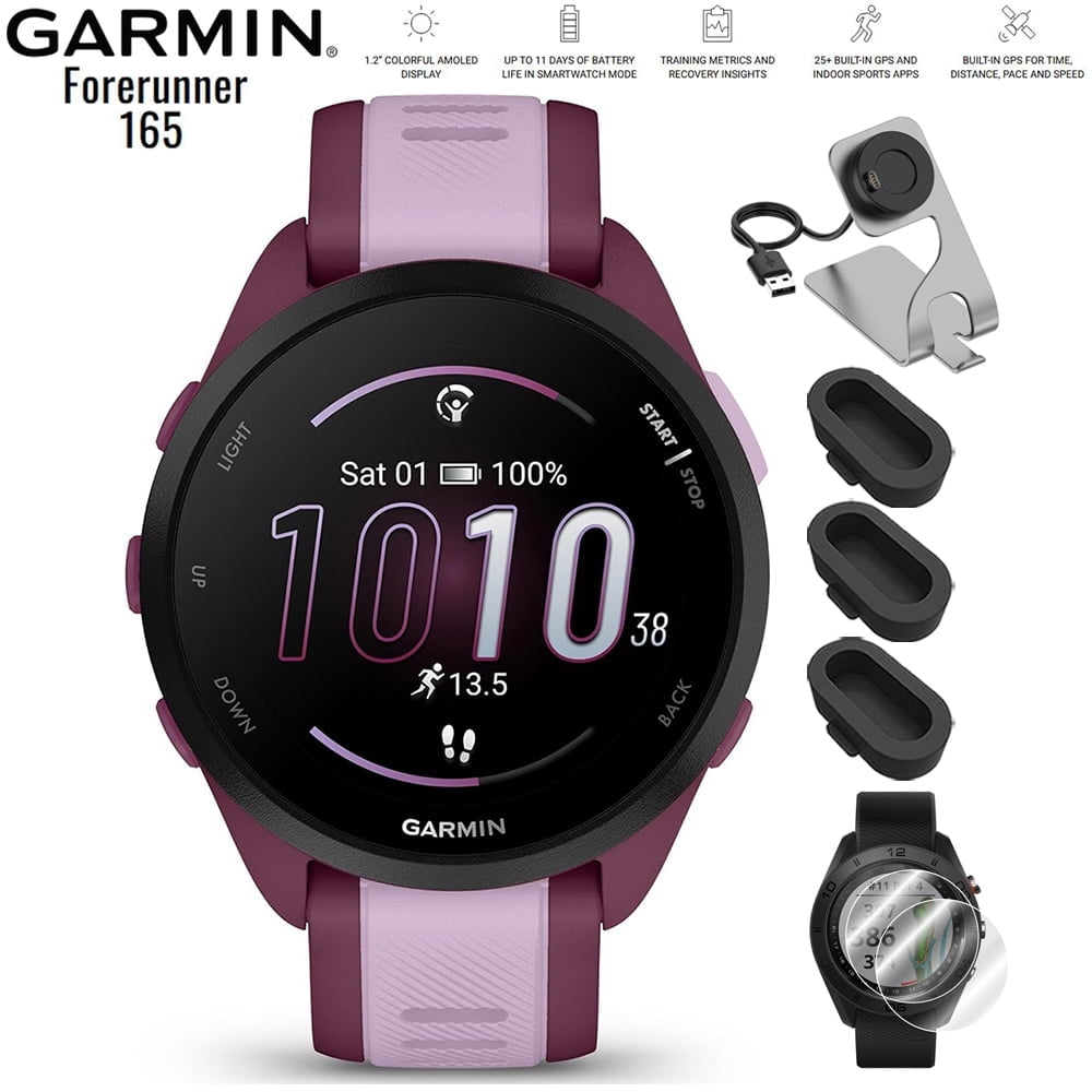 Garmin forerunner 235 (GPS) Black Silicone Case with Black
