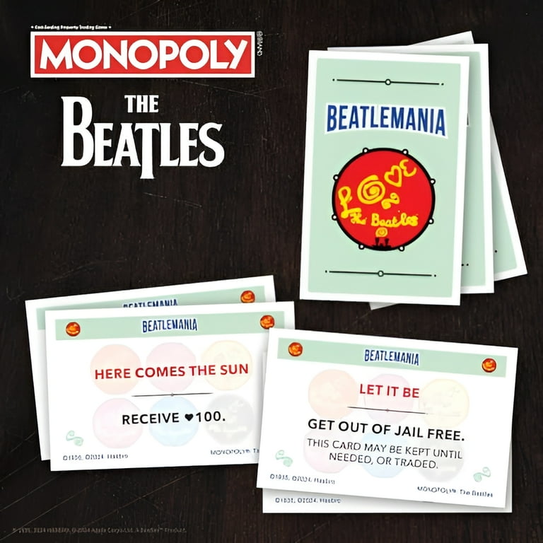 Monopoly: The Beatles Board Game | Play as Beatles Characters