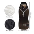 thumbnail image 5 of Garronmavis Brown Bear Front Car Seat Cover 2 Pack Breathable Interior Accessories Bucket Seat Covers High Back Easy to Install Seat Protector fit for Most of SUV,Sedan,Trucks, 5 of 7