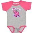 thumbnail image 3 of Inktastic I Love Hippos with Pink Hippo and Flowers Boys or Girls Baby Bodysuit, 3 of 5
