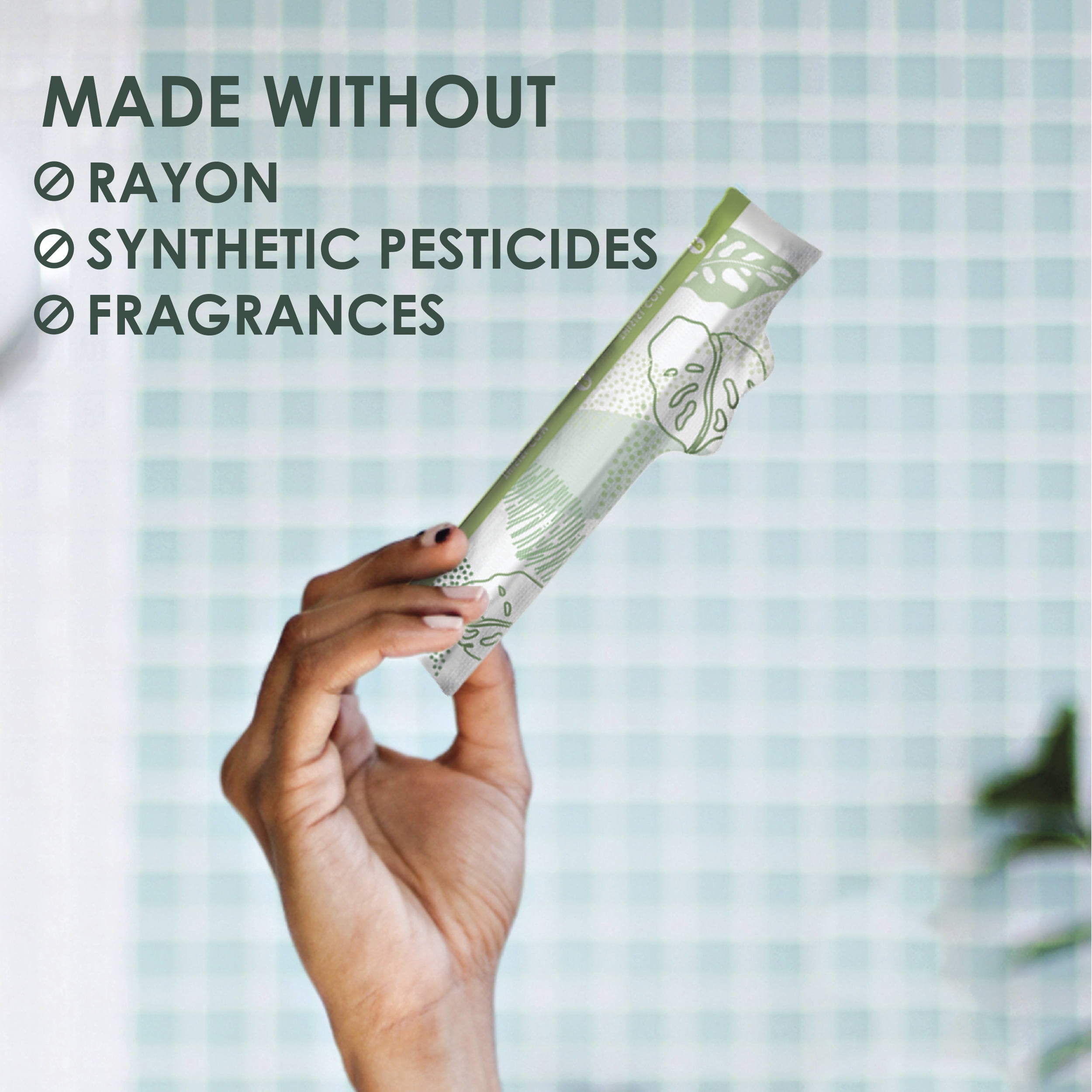 L. Organic Cotton Tampons - Light Absorbency, 30 Ct