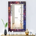 thumbnail image 2 of DESIGN ART Designart 'Capital Gold Honeycomb 8' Modern Mirror - Frameless Vanity Printed Mirror 23.7 in. wide x 31.5 in. high, 2 of 4