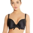 thumbnail image 2 of Freya Deco Molded Underwire Bikini Swim Top (3284),32E,Black, 2 of 4