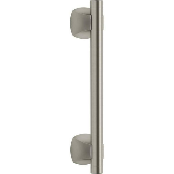 Rubicon 9 in. Grab Bar in Vibrant Brushed Nickel - New (hd)