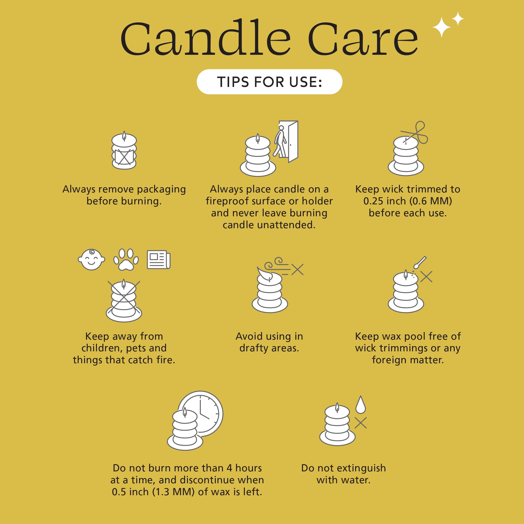 Mainstays Single Wick 3" x 5" Bubble Pillar Candle, Unscented, Orange