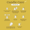 thumbnail image 6 of Mainstays Single Wick 3" x 5" Bubble Pillar Candle, Unscented, Orange, 6 of 8