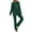 Green, variant on Fuzzy Fleece Lounge Sets for Women 2 Piece Pajama Set Long Sleeve Loungewear Wide Leg Pants Outfits S-XL