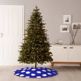 thumbnail image 6 of Sikiie Blue And White Polka Dot Christmas Tree Skirt, Christmas Tree Decorations, Christmas Decor, Tree Mat Decoration(30-48IN)-30", 6 of 6