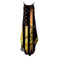 thumbnail image 4 of OAVQHLG3B American flagSummer Dress for Women 4th of July Outfits for Women Summer Casual Sleeveless Halter Neck Suspender Skirt Slit Maxi Print Dress, 4 of 5