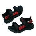 thumbnail image 7 of CAICJ98 Boy Sandals Double Hook & Loop Open Toe Sport Sandals Red,3(Little Kid/Big Kid), 7 of 7