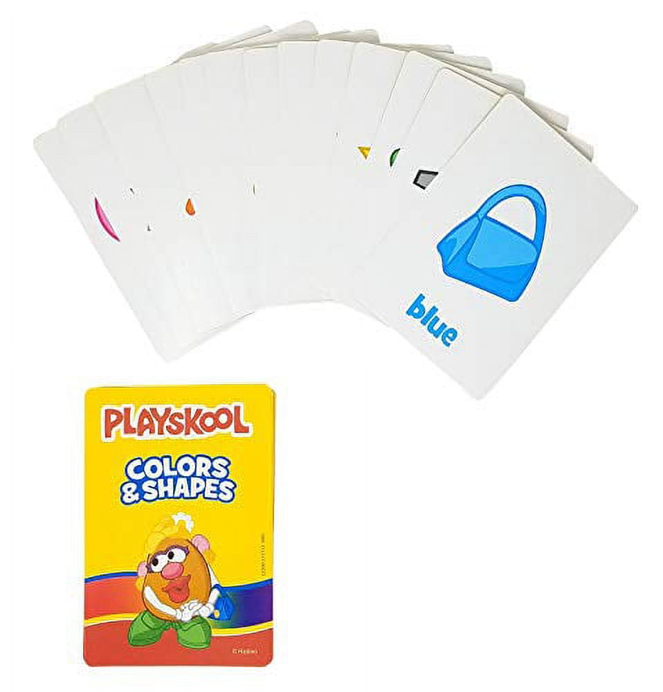 Playskool Flash Cards 4-Pack - Alphabet, Numbers, Colors & Shapes, First Words