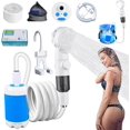 thumbnail image 1 of Portable Camping Shower Pump-Rechargeable Outdoor Shower Head Sprayer, 2025 Portable Electric Camping Outdoor Shower with Digital Display & Multiple Spray Modes, for Camping,Traveling, 1 of 10