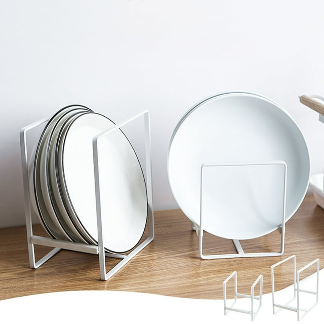 Sentmoon Pot Lid Organizer for Cabinet Kitchen Cutlery Storage Rack Space Saving Bowl Cup Cutlery Drying Rack and Kitchen Storage Rack Sink Organizer for Small Spaces