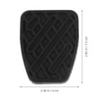 thumbnail image 3 of KAKOWELY 1 Pair Accelerator Pedal Cover Car Accelerator Pedal Position Protector Accessory,2.95X"X2.36"X0.39", 3 of 5