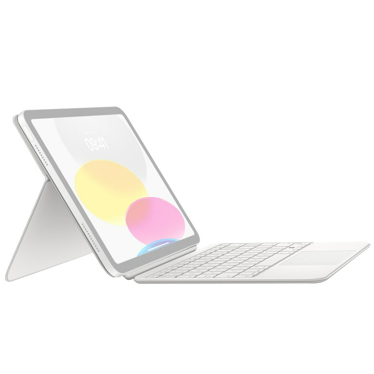 Restored Apple Magic Keyboard Folio for iPad 10th Generation  ​​​​​​​​​​​​​​​​​​​​- White (Refurbished)