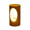 thumbnail image 2 of Solid Wood LED Night Light Soft Non Glaring Eye Friendly Light One Button Brightness Mode Adjustment Low Power Consumption Heat Free for Bedroom Nightstand Desk Living Room Birthday Holiday Gift, 2 of 6