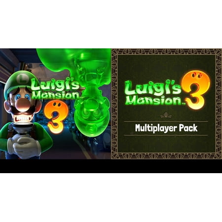 Luigi's Mansion 3+: Multiplayer Pack DLC Bundle, Nintendo Switch [Digital Download], 67320