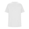 thumbnail image 6 of fatyb Plus Size Tops for Women V Neck Short Sleeve Loose T Shirts Casual Plain Womens Summer Blouses, 6 of 6