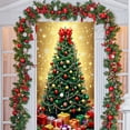 thumbnail image 2 of YANHAIGONG Christmas Door Covers for Front Door,Merry Christmas Decorations Door Cover,35 X 71" Christmas Door Cover,Santa Claus Pattern,Christmas Day Door Decoration,Festival Party Decoration, 2 of 7