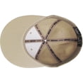 thumbnail image 6 of Solid Flat Brim Bill Fitted Baseball Cap, 6 of 6