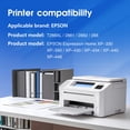 thumbnail image 2 of Cartuchos de tinta 288XL compatibles con Epson Expression Home XP-330, XP-340, XP-430, XP-434, XP-440 y XP-446 (negro, cian, magenta y amarillo, paquete de 4), 2 of 5