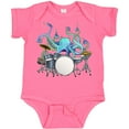 thumbnail image 3 of Inktastic Cute Blue Octopus Drumming Boys or Girls Baby Bodysuit, 3 of 5