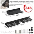 thumbnail image 2 of Estante de Pared Para Baño Sin Taladro, Organizador de Regadera y Lavabo de Acero Inoxidable SUS 304, Carga 18 KG, Para Cocina y Hotel (30cm+60cm), 2 of 8