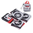 thumbnail image 3 of Baby , 26PCS Safe To Use Soft Puzzle Cards Fine Stitching With Storage Bag For Skills Improvement Black White Red,Colorful, 3 of 8