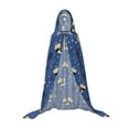 thumbnail image 7 of Honeii Raccoon blue point Print Poncho Cape, Cloak Coat, Snuggly Hooded Wearable Blanket, Hooded Cape For Teenagers,Halloween Costumes-Small, 7 of 7