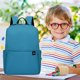 thumbnail image 4 of Mochila pequeña de color liso para niños y niñas, ligera, color azul, 4 of 5