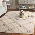 thumbnail image 5 of SAFAVIEH Easy Care Elwin Diamond Area Rug, Ivory/Beige, 3' x 5', 5 of 13