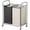Assorted, variant on SUOERNUO Laundry Hamper Basket 2 Bag Laundry Sorter Cart with Rolling Removable Bags Laundry Organizer Cart for Clothes Storage, Beige