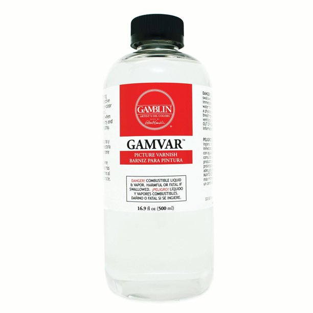 Gamblin Gamvar Picture Varnish, Gloss, 16.9 oz.