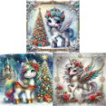 thumbnail image 1 of Kit 5D DIY Con Taladro Navideño 40x40cm Azul, 1 of 8