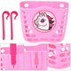 thumbnail image 5 of Fyearfly Cesta de la Bici, Tenedor de Compras del Ciclo de la Bici de la Cesta Delantera Linda de la Vespa de la Bicicleta al Aire Libre para los niños de los niños(Rosado), 5 of 5
