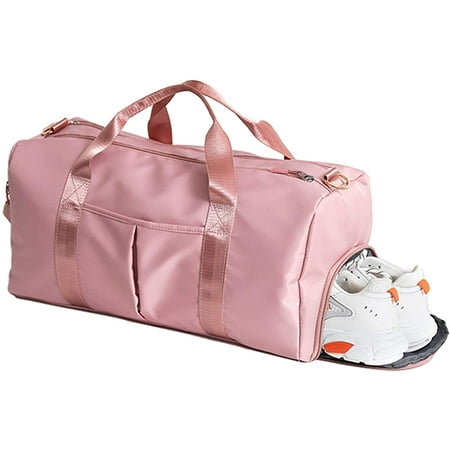 Dry Wet Separated Sports Duffel Bag, Gym Bags with Wet Pocket and Shoe ...