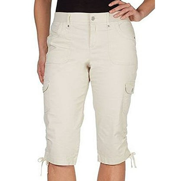 gloria vanderbilt cargo capris