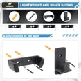 thumbnail image 6 of Adoreal 6 Pcs Hockey Stick Wall Mount Set,Hockey Stick and Puck Display Holder w/Protective Soft Liner,Ice Hockey Stick Wall Mount for Decor & Storage, Display Game Winning Hockey Stick and Puck, 6 of 8