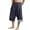 Navy, variant on Men’s Japanese Style Linen Shorts Casual Loose Traditional Asian Bottoms